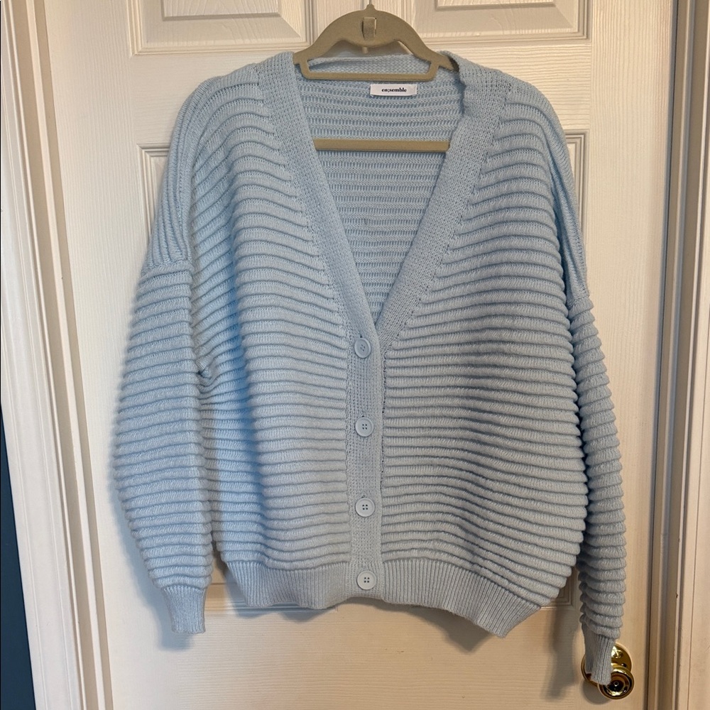 Light Blue Women's cardigan Sweater ⭐️NWOT⭐️